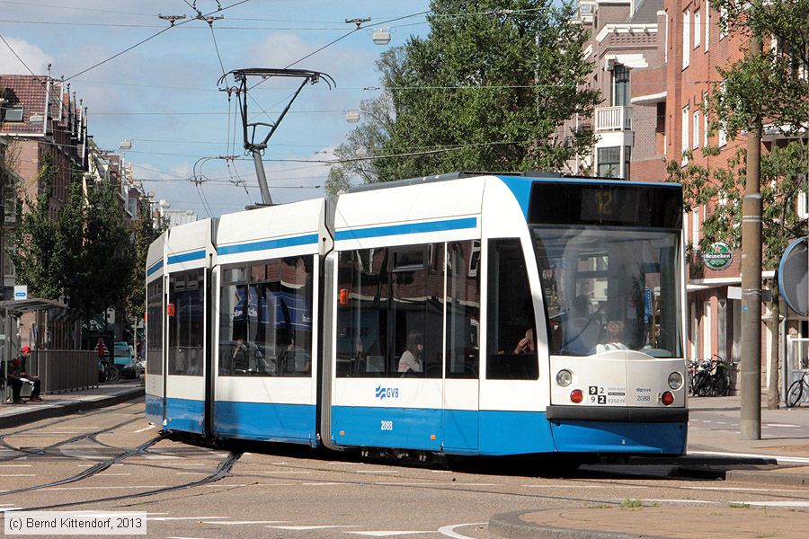 Stra&szlig;enbahn Amsterdam - 2088
/ Bild: amsterdam2088_bk1309030421.jpg