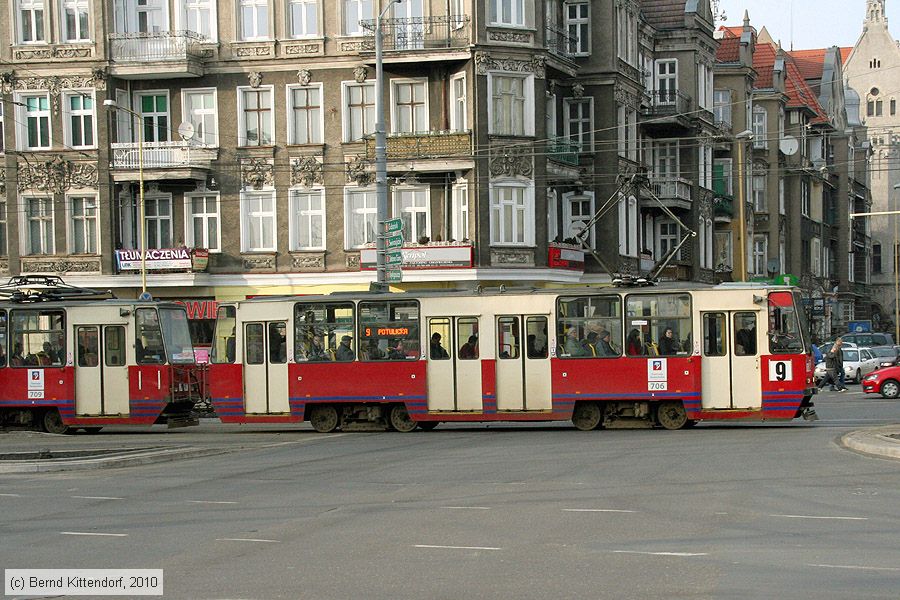 Straßenbahn Szczecin (Stettin) - 706
/ Bild: szczecin706_bk1003180618.jpg