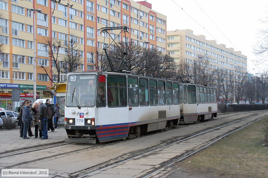 Straßenbahn Szczecin (Stettin) - 778
/ Bild: szczecin778_bk1003180724.jpg