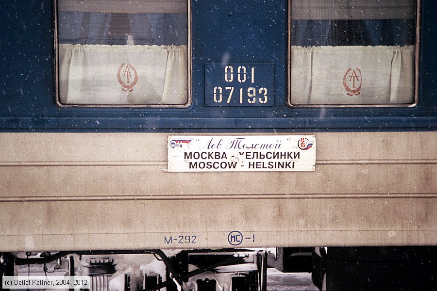 Zuglaufschild - Moskau - Helsinki
/ Bild: zuglaufrzd_dk141533a.jpg