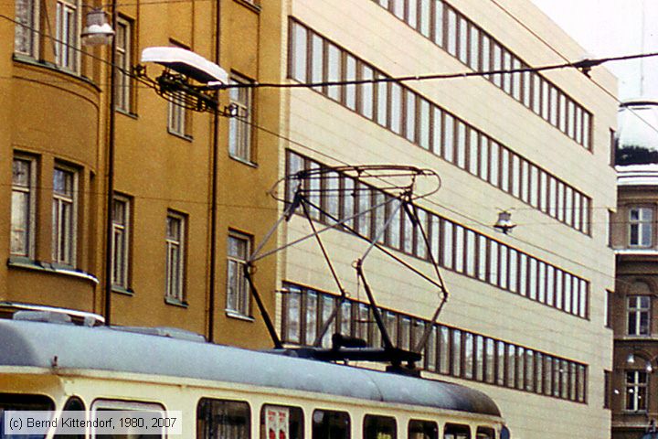 Straßenbahn Norrköping - Oberleitung / Detail
/ Bild: nk136_ds013106a.jpg