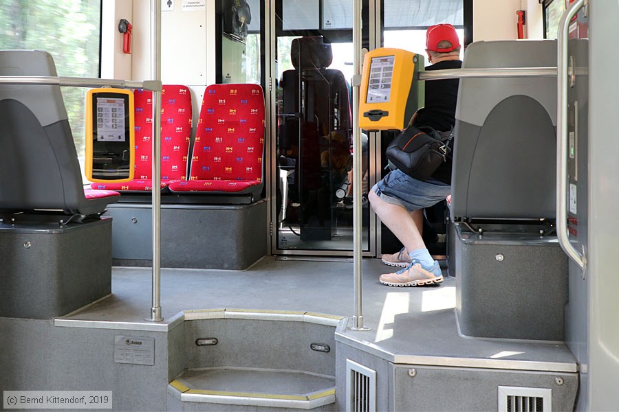Straßenbahn Bratislava - 7507 - Innenansicht
/ Bild: bratislava7507_bk1907260213.jpg