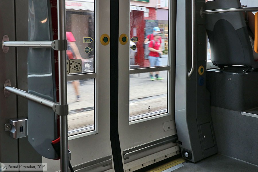 Straßenbahn Bratislava - 7507 - Innenansicht
/ Bild: bratislava7507_bk1907260218.jpg